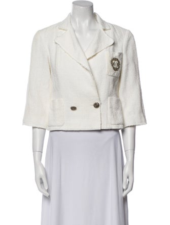 Chanel 2012 Tweed Pattern Blazer
