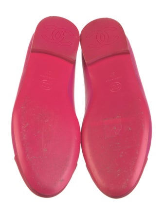 Chanel 2022 Interlocking CC Logo Ballet Flats