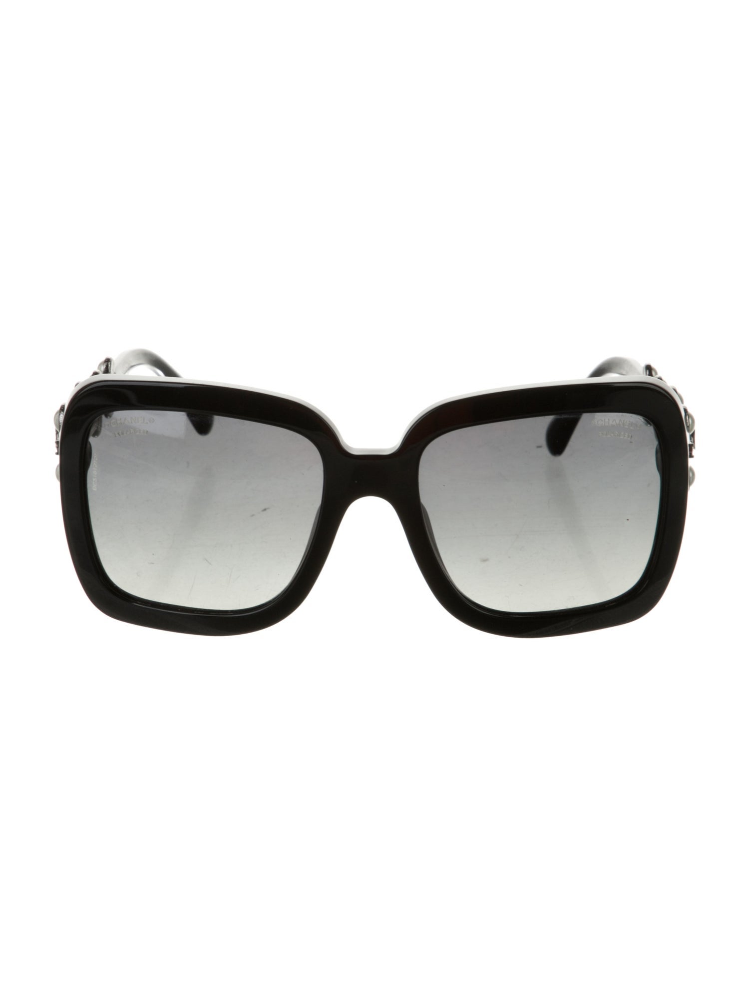 Chanel Interlocking CC Logo Square Sunglasses