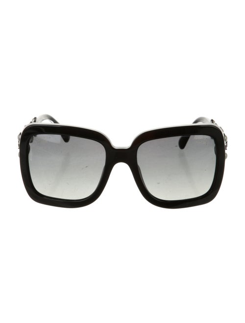 Chanel Interlocking CC Logo Square Sunglasses