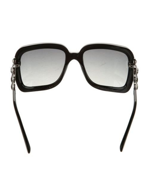 Chanel Interlocking CC Logo Square Sunglasses