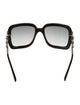Chanel Interlocking CC Logo Square Sunglasses
