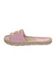 Chanel 2024 Interlocking CC Logo Espadrilles