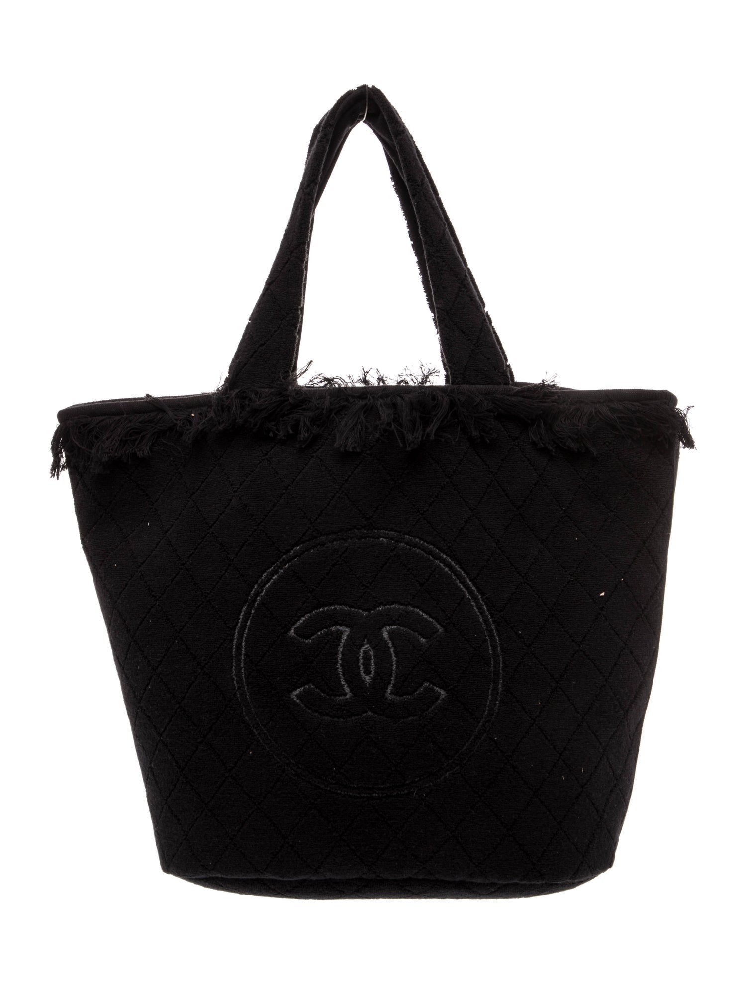 Chanel Terry Cloth Beach Tote