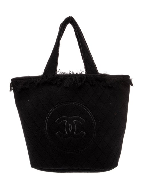 Chanel Terry Cloth Beach Tote
