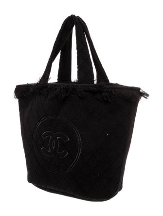 Chanel Terry Cloth Beach Tote