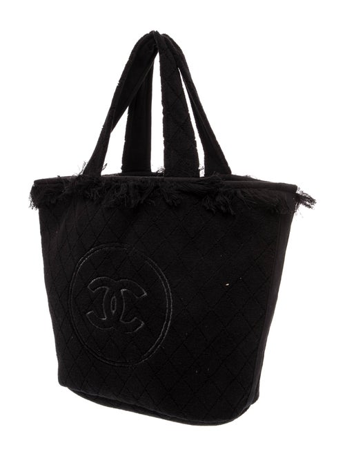 Chanel Terry Cloth Beach Tote