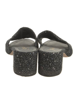 Chanel 2019 Interlocking CC Logo Slides