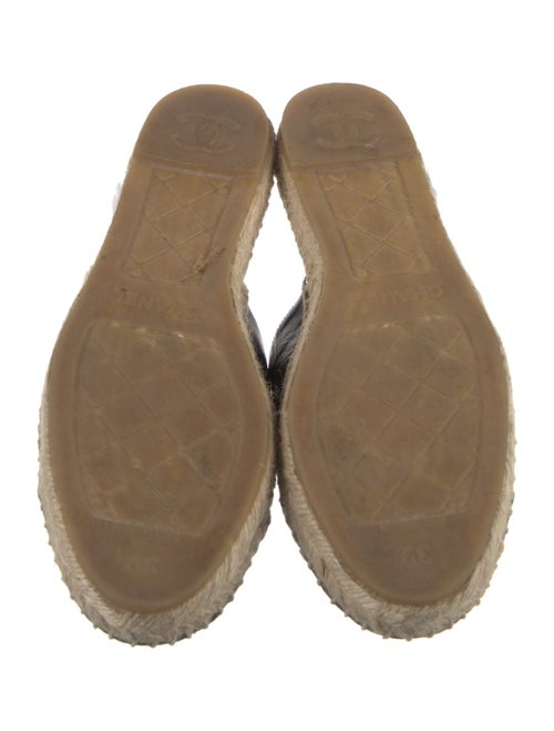 Chanel 2018 Interlocking CC Logo Espadrilles