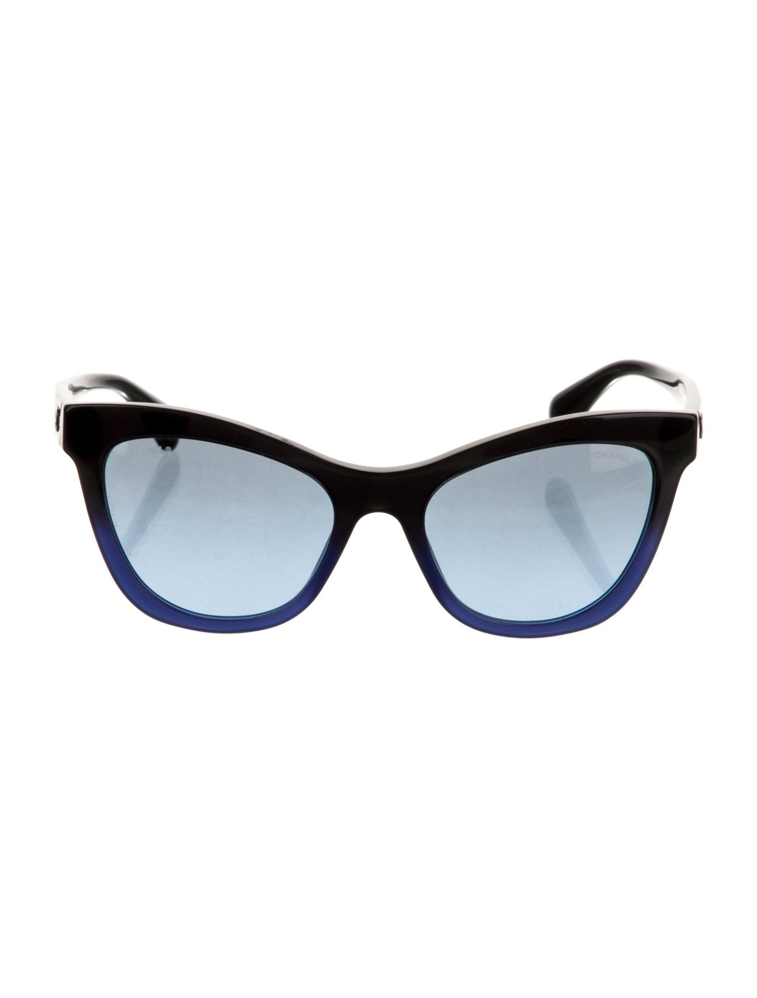 Chanel Interlocking CC Logo Cat-Eye Sunglasses