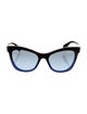 Chanel Interlocking CC Logo Cat-Eye Sunglasses