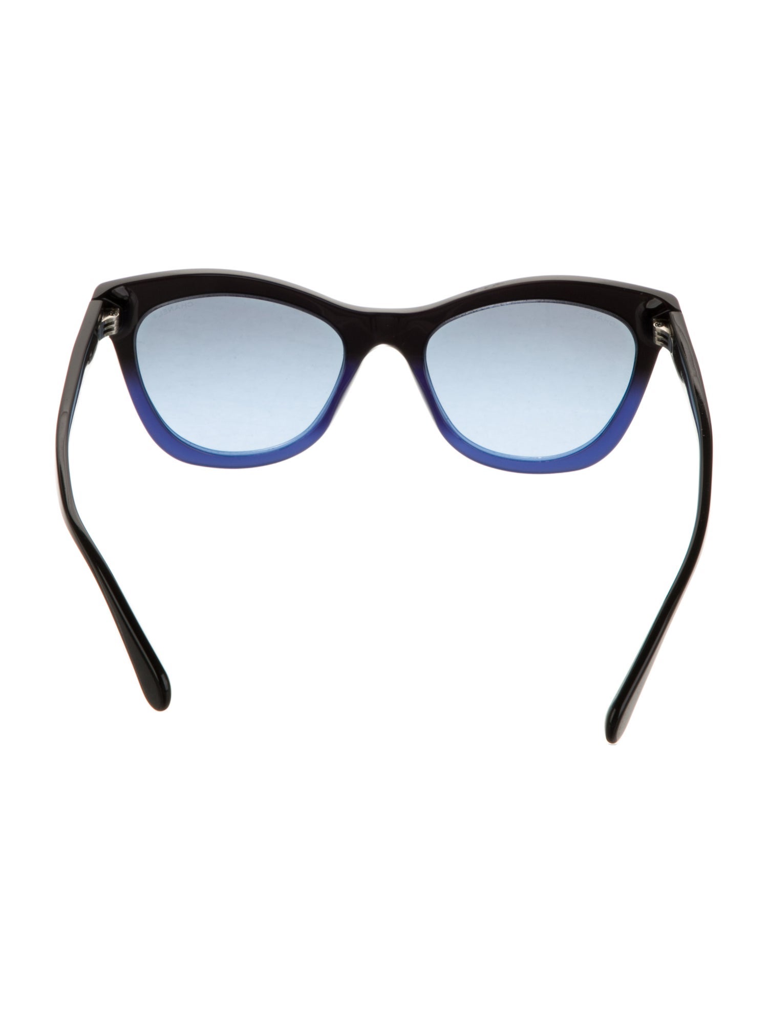 Chanel Interlocking CC Logo Cat-Eye Sunglasses