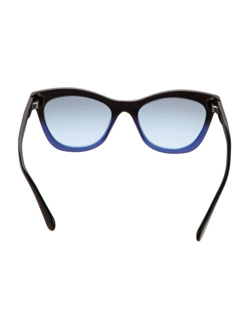 Chanel Interlocking CC Logo Cat-Eye Sunglasses