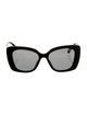 Chanel Interlocking CC Logo Oversize Sunglasses