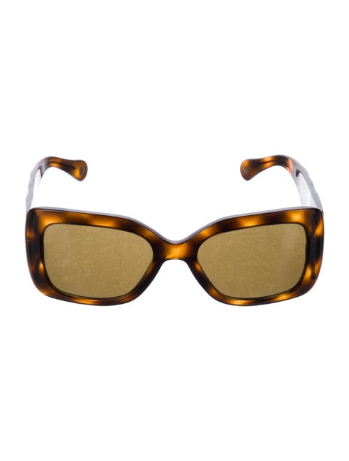 Chanel Interlocking CC Logo Square Sunglasses