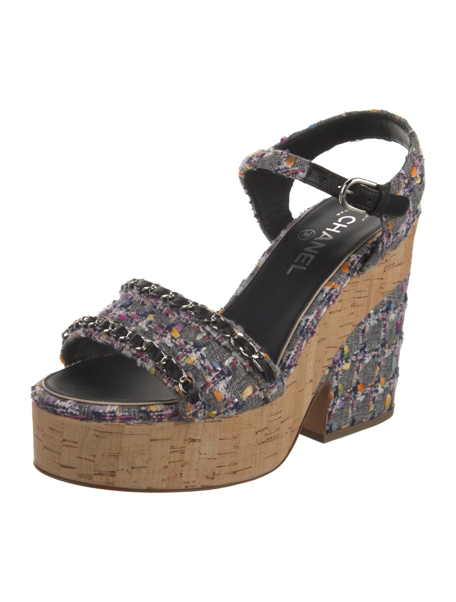 Chanel 2019 Interlocking CC Logo Espadrilles