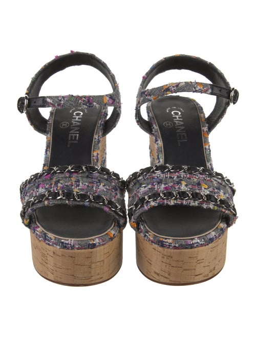 Chanel 2019 Interlocking CC Logo Espadrilles