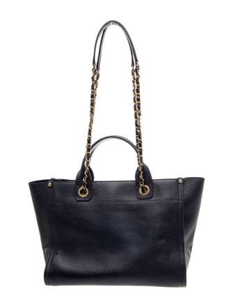 Chanel Small Studded Deauville Tote