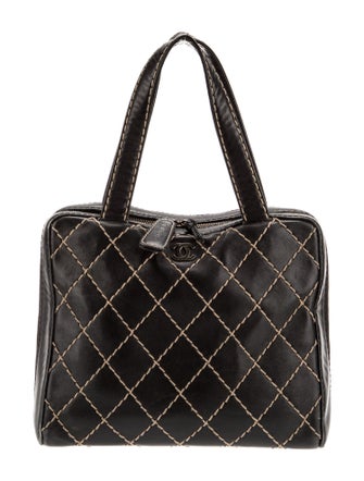 Chanel Surpique Bowler Bag