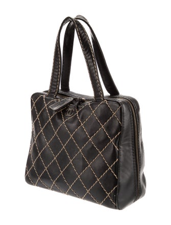 Chanel Surpique Bowler Bag