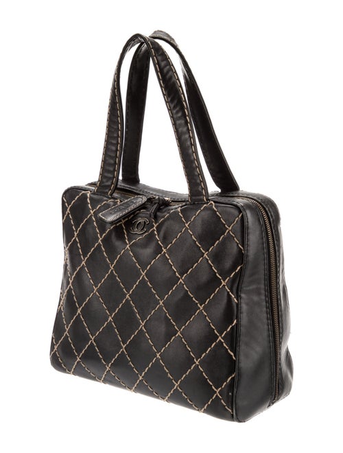 Chanel Surpique Bowler Bag