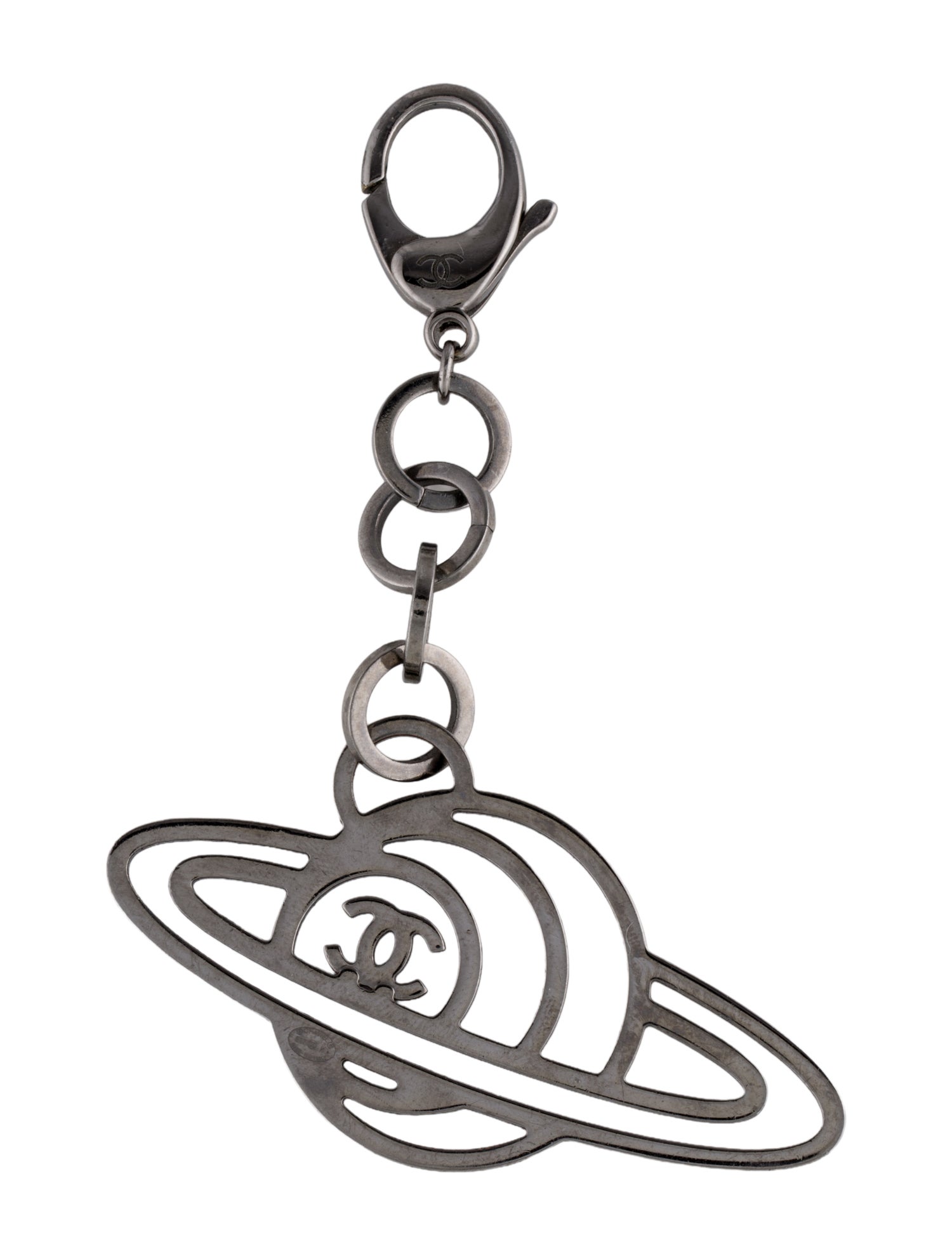 Chanel Strass CC Saturn Bag Charm