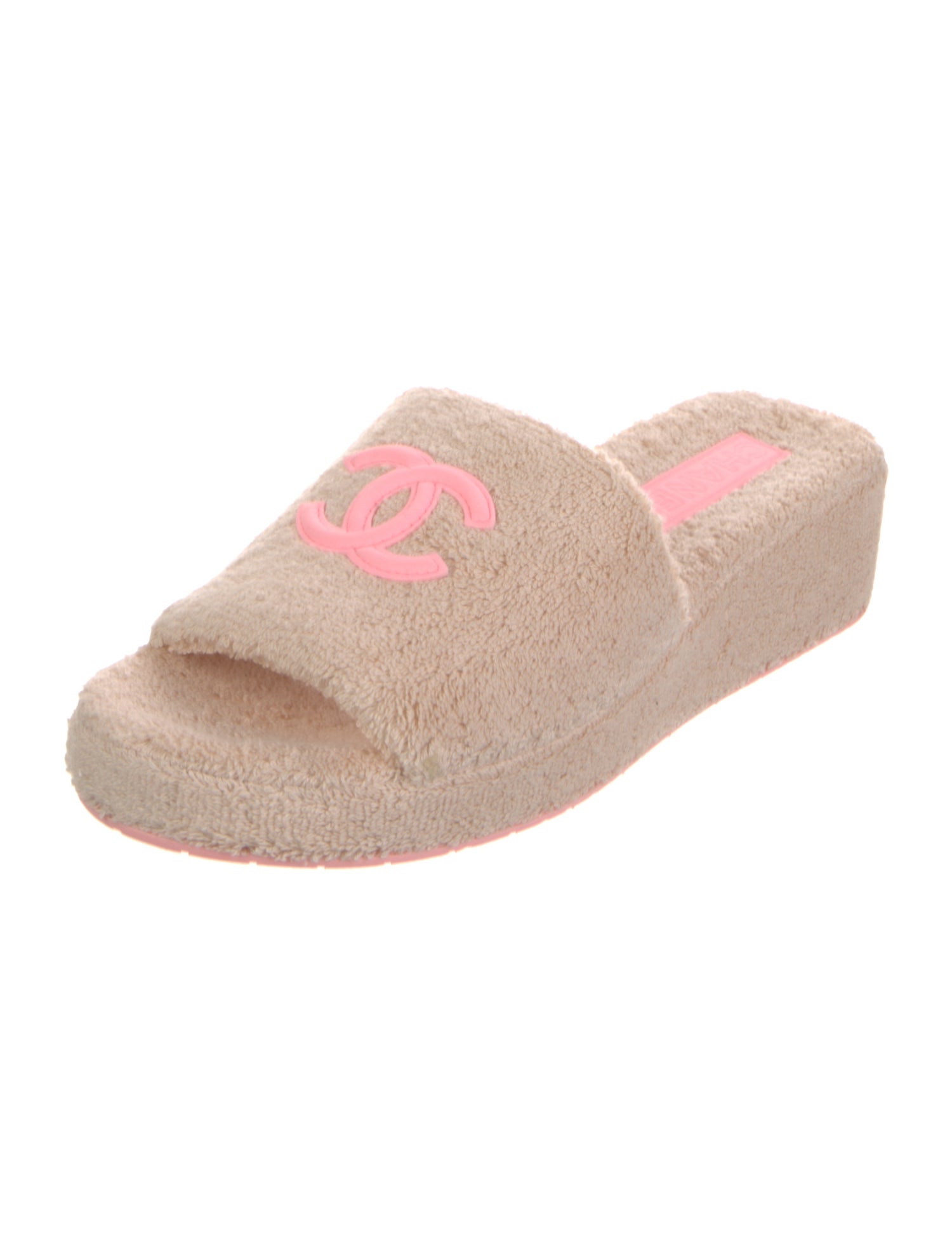 Chanel 2022 Interlocking CC Logo Slides