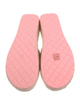 Chanel 2022 Interlocking CC Logo Slides