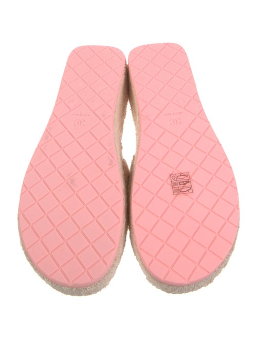 Chanel 2022 Interlocking CC Logo Slides