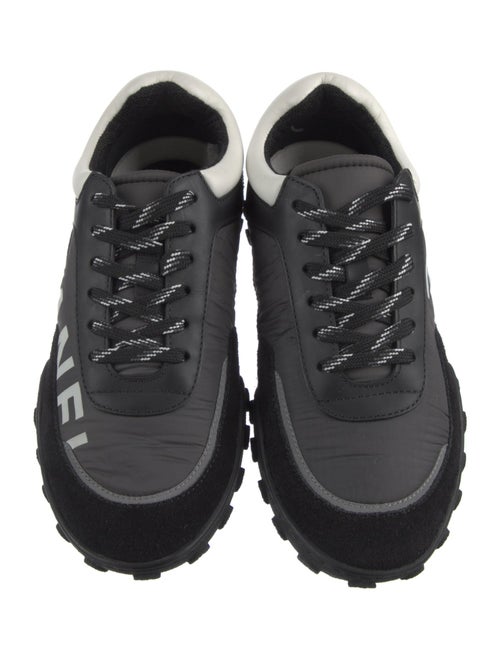 Chanel Interlocking CC Logo Nylon Sneakers