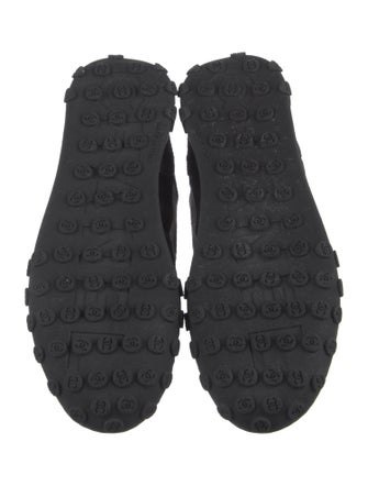 Chanel Interlocking CC Logo Nylon Sneakers