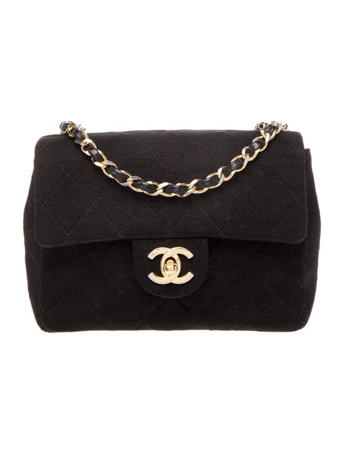 Chanel Jersey Mini Square Flap Bag
