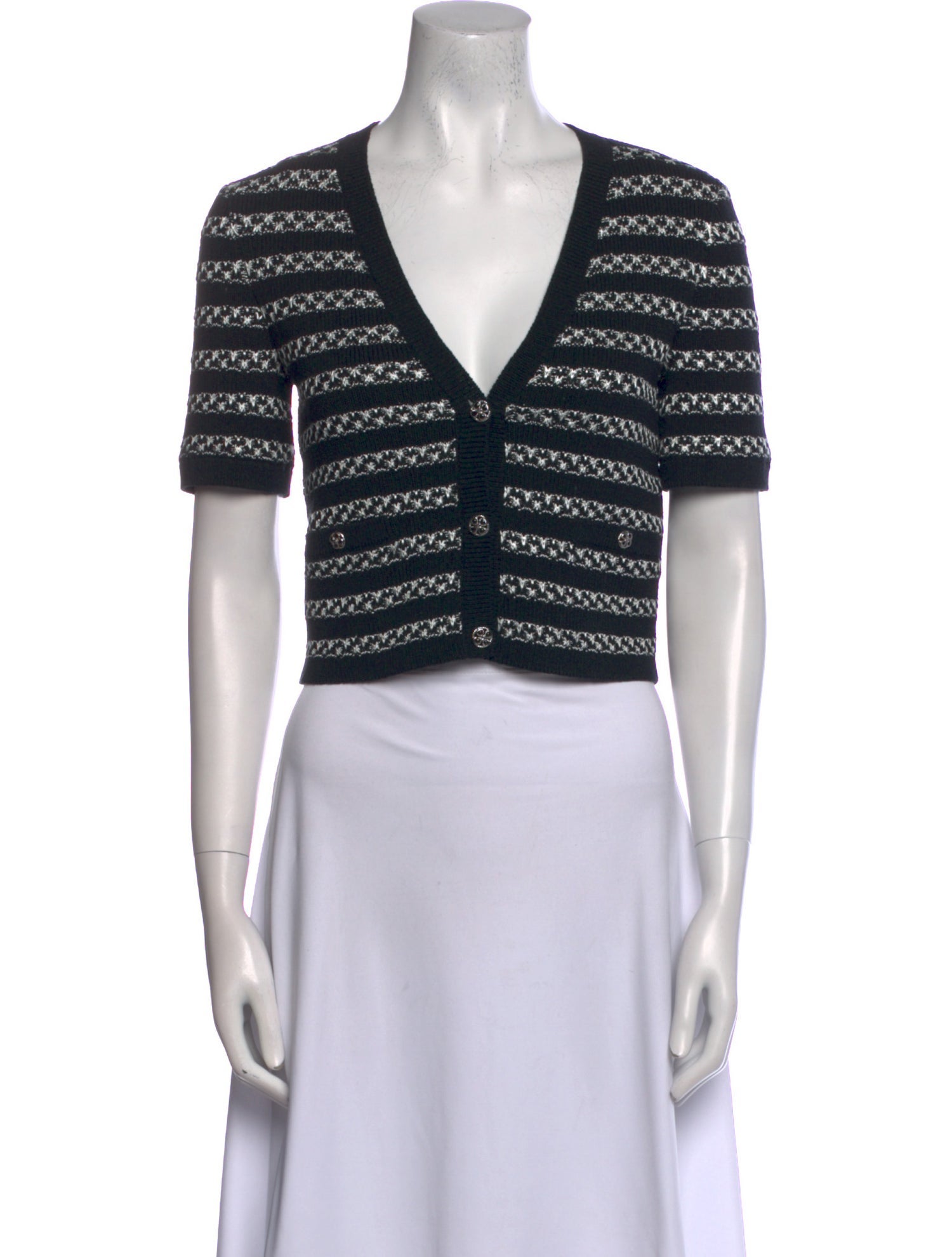 Chanel 2024 Striped Sweater w/ Tags