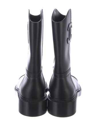 Chanel 2024 Interlocking CC Logo Western Boots