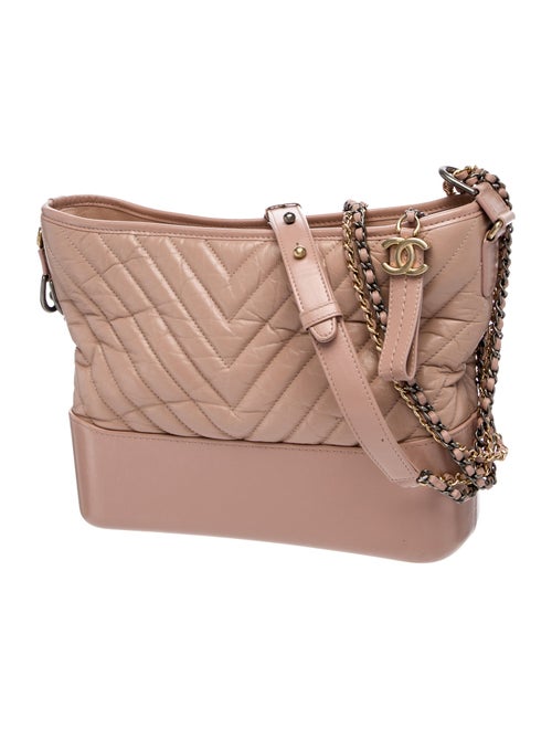 Chanel Medium Chevron Gabrielle Hobo