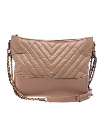 Chanel Medium Chevron Gabrielle Hobo