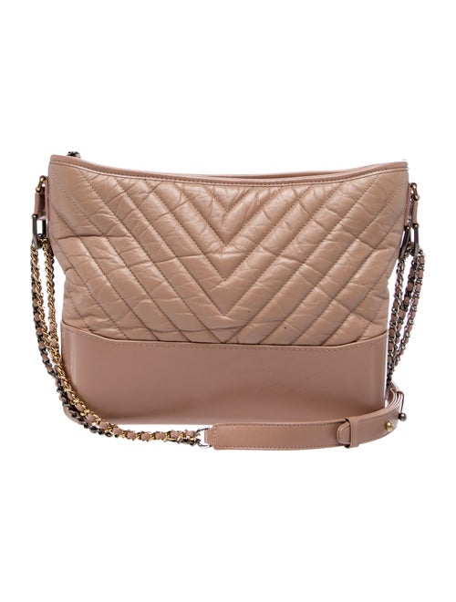 Chanel Medium Chevron Gabrielle Hobo