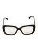 Chanel Interlocking CC Logo Square Eyeglasses