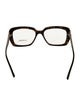 Chanel Interlocking CC Logo Square Eyeglasses