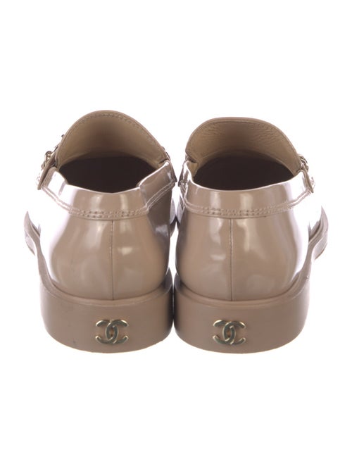 Chanel Interlocking CC Logo Calfskin Loafers