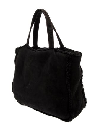 Chanel Shearling Tote