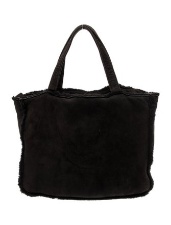 Chanel Shearling Tote