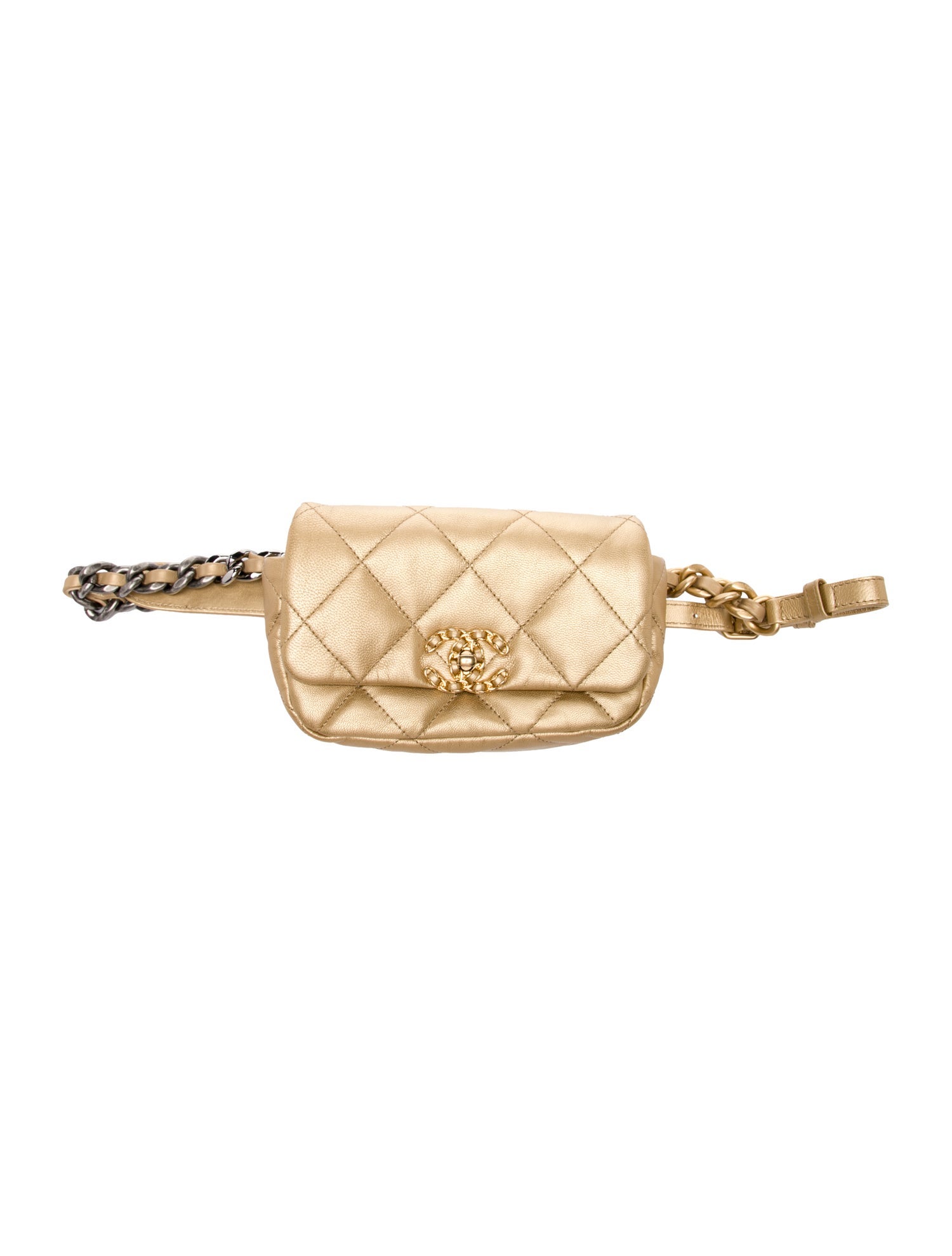 Chanel Quilted 19 Waist Bag