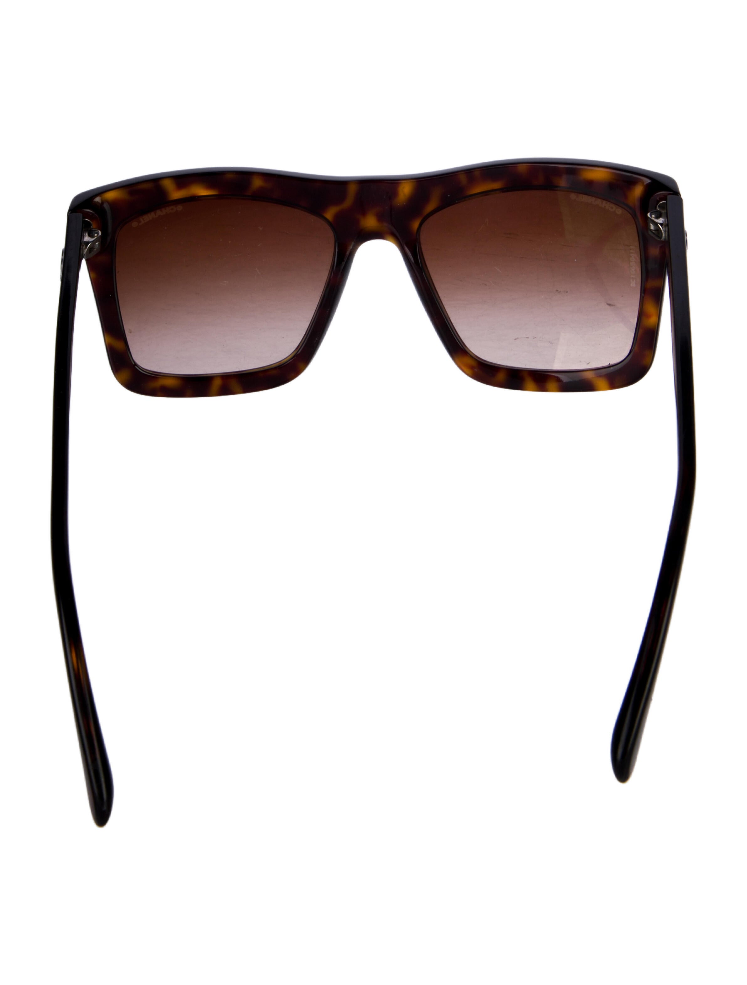 Chanel Interlocking CC Logo Oversize Sunglasses