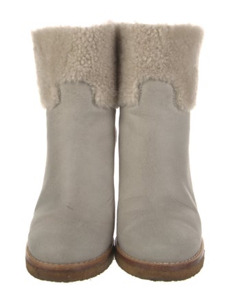 Chanel 2016 Interlocking CC Logo Boots