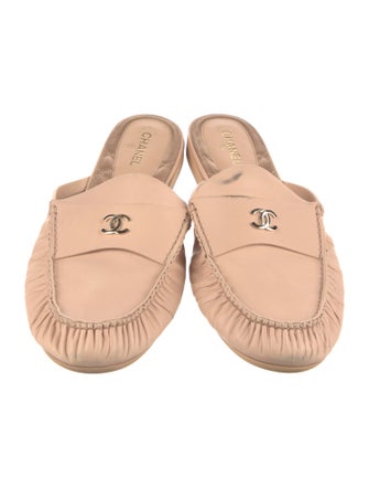 Chanel 2018 Interlocking CC Logo Mules