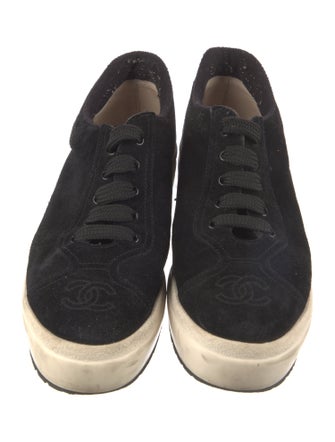Chanel Suede Sneakers