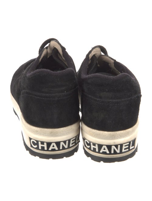 Chanel Suede Sneakers