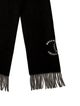Chanel Cashmere Interlocking CC Logo Scarf