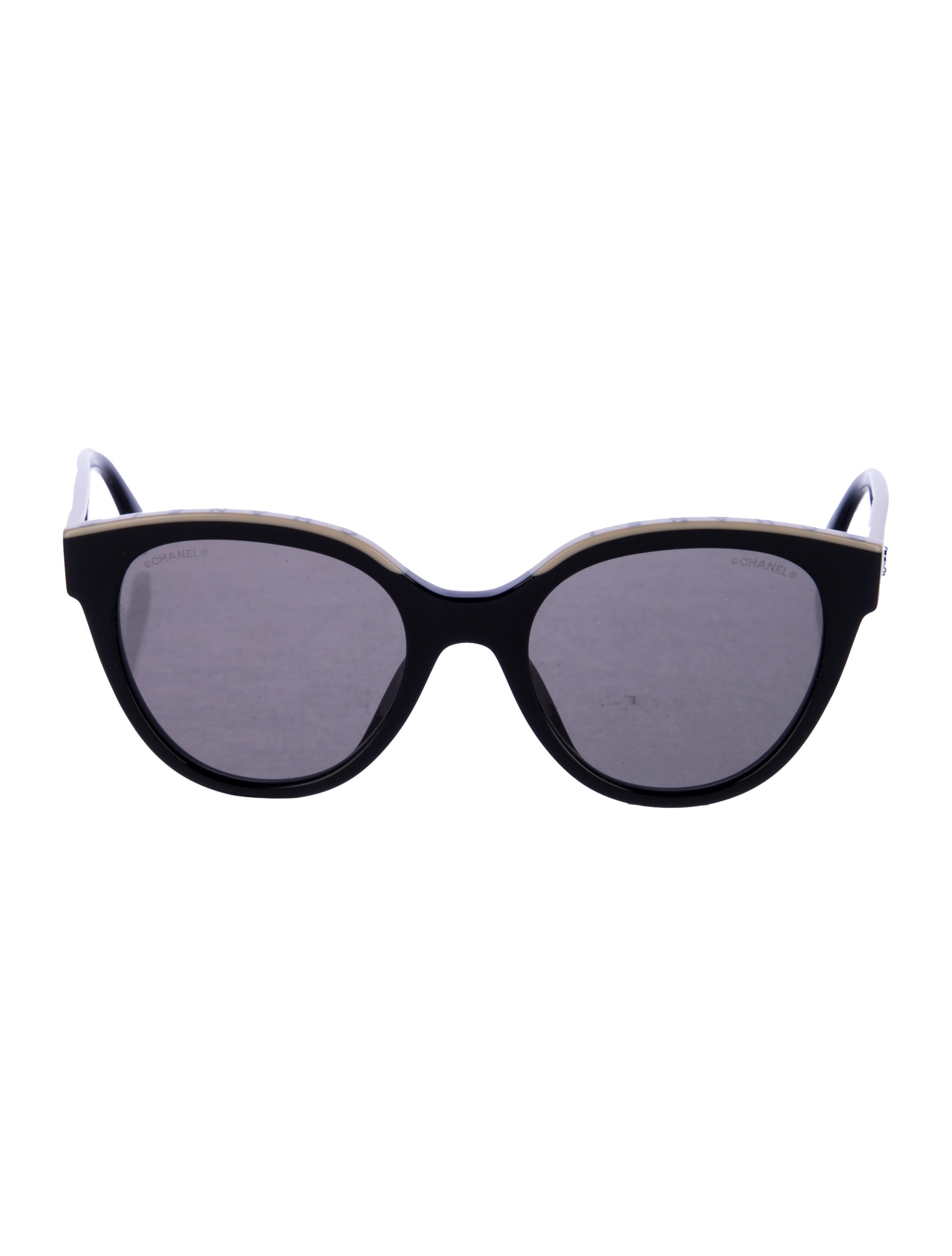 Chanel Interlocking CC Logo Oversize Sunglasses